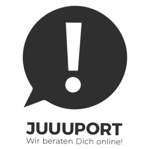 juuuport Logo bundesweite Online-Beratungsplattform für junge Menschen, die Probleme im Netz haben
